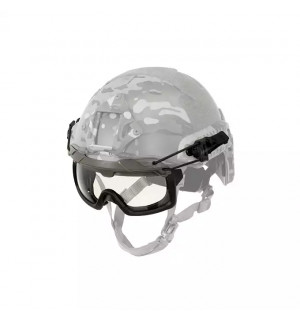 Захисна маска з кріпленням на шолом типу фаст Clear - Foliage Green [FMA]